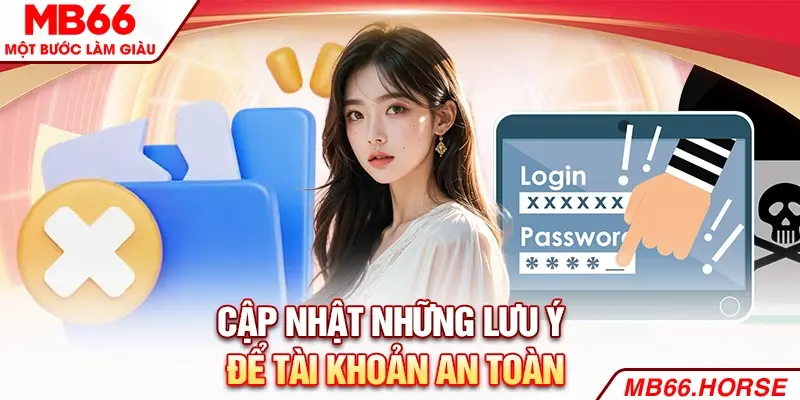 Cập nhật những lưu ý để tài khoản an toàn